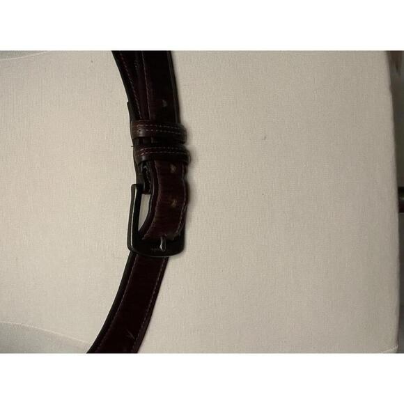 Columbia classic brown geniune leather belt Size 42 - Picture 2 of 7
